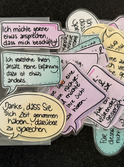 Gesprächskarten-Set – Klar kommunizieren im Alltag